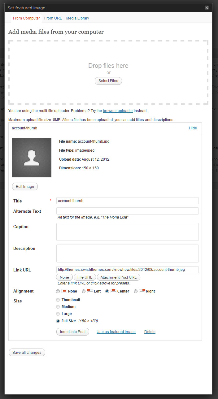 How To Set A Featured Image
